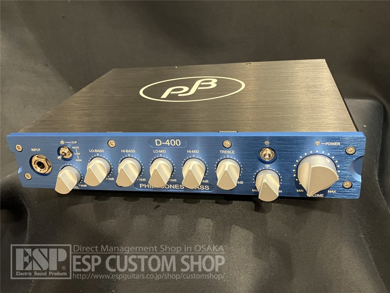 PHIL JONES BASS  D-400 ベースアンプヘッド