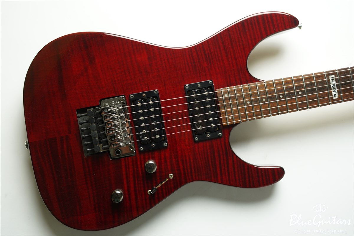 LTD M-100FM - See Thru Black Cherry（中古/送料無料）【楽器検索