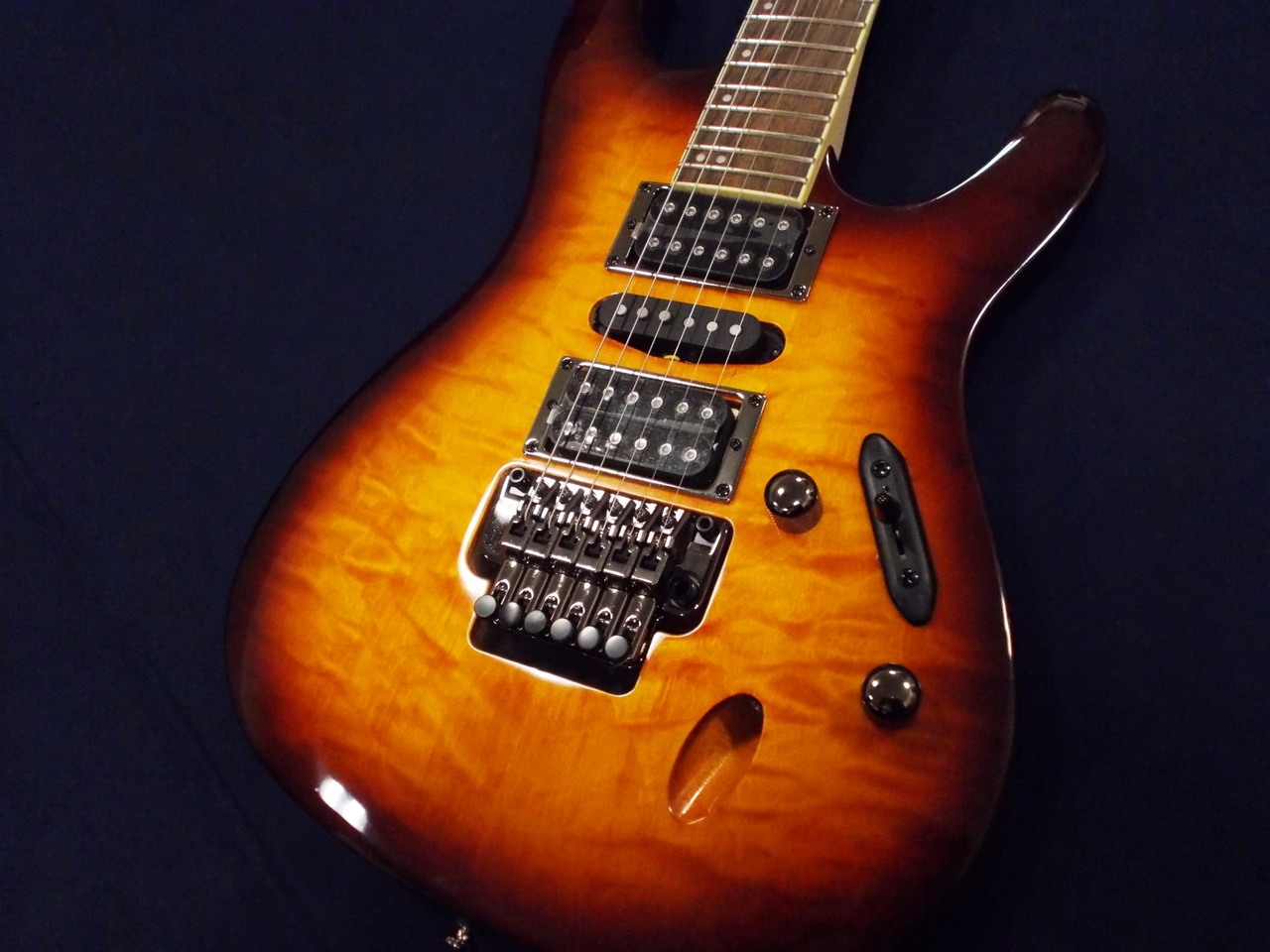 Ibanez S670QM Dragon Eye Burst（新品特価）【楽器検索デジマート】