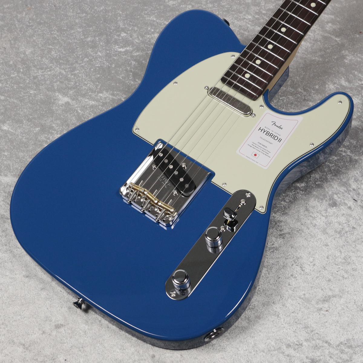 Fender Made in Japan Hybrid II Telecaster Rosewood Forest Blue