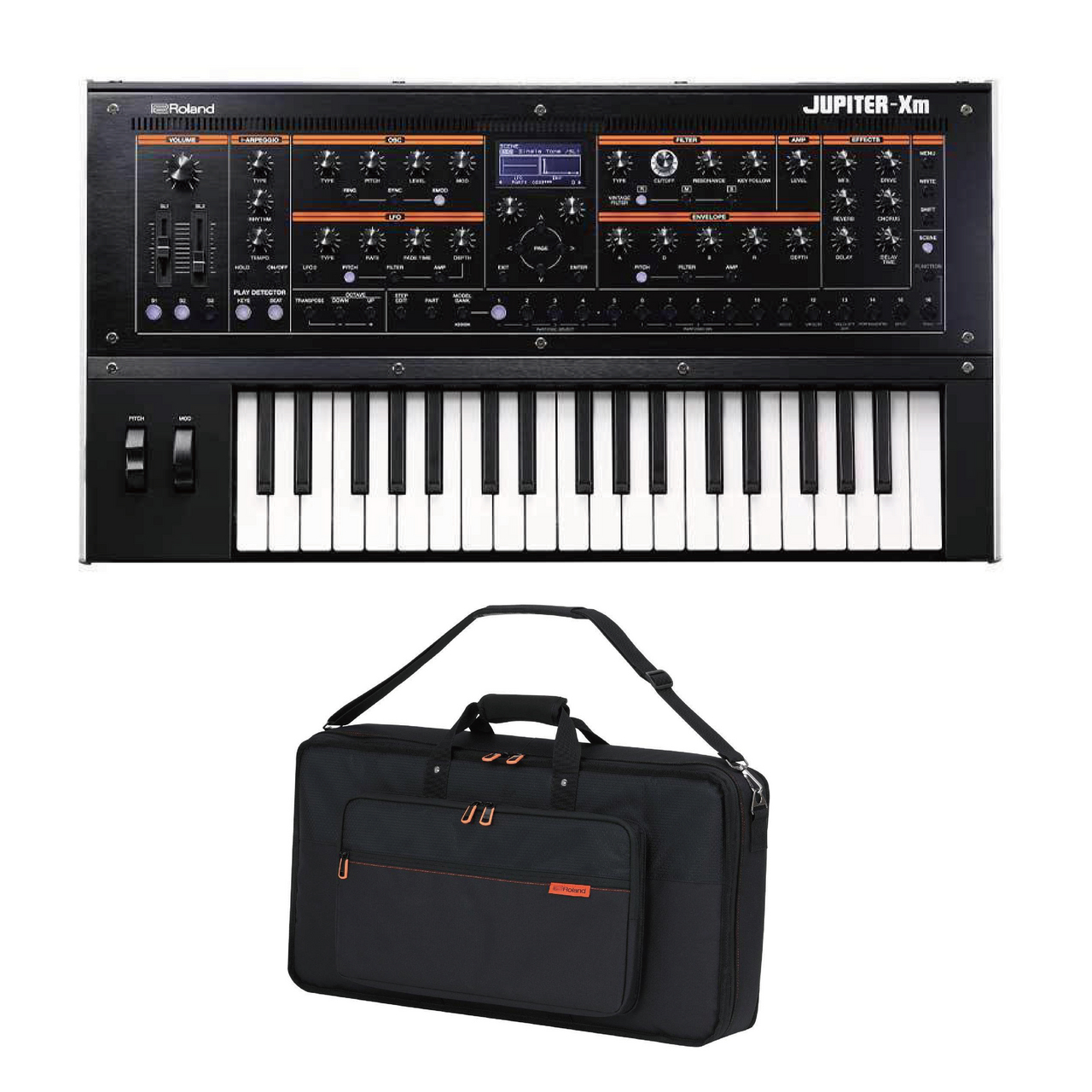 Roland JUPITER-Xm + CB-B37 ケースセット◇1台限定大特価!即納可能