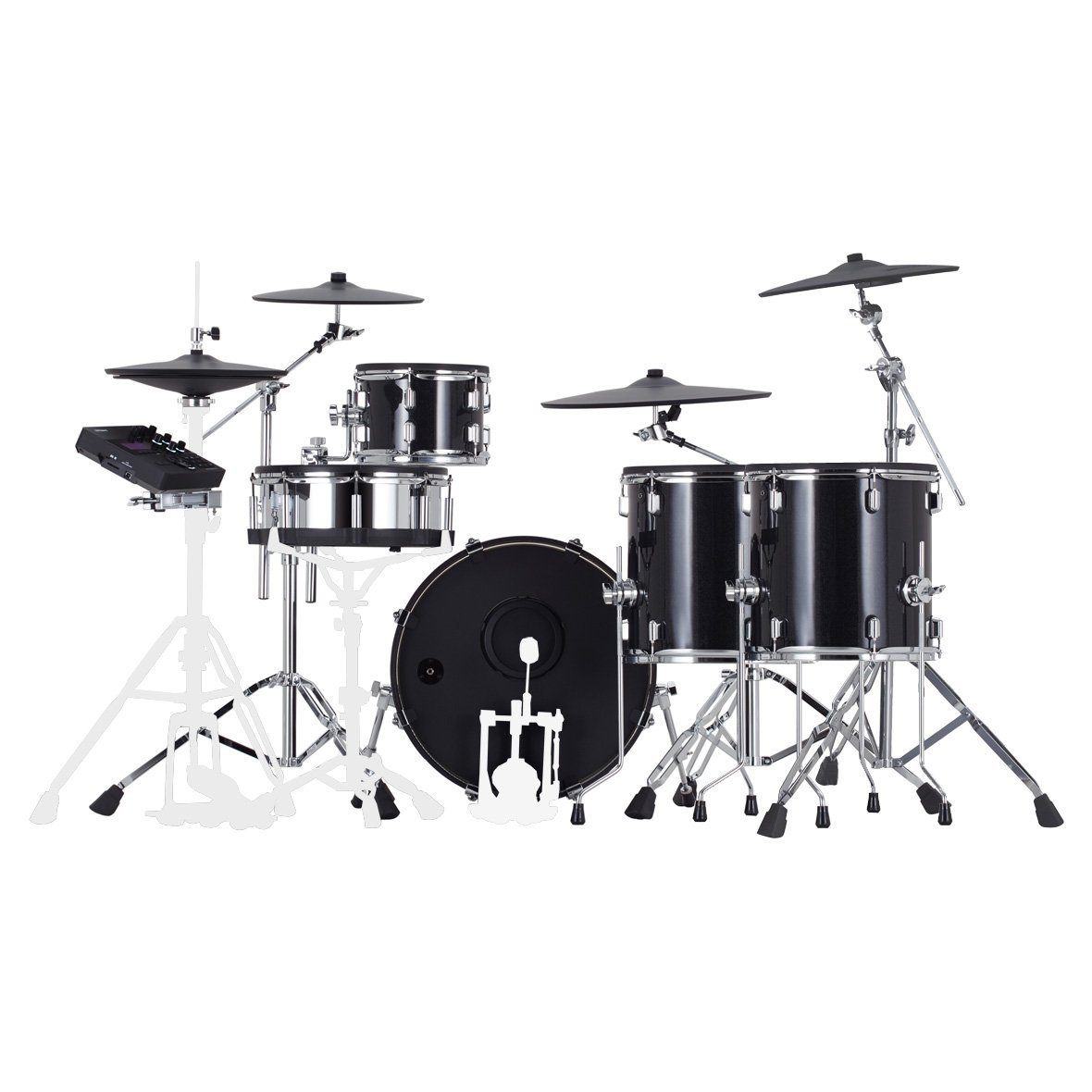 Roland VAD504 3シンバル2フロアタム拡張 V-Drums Acoustic Design