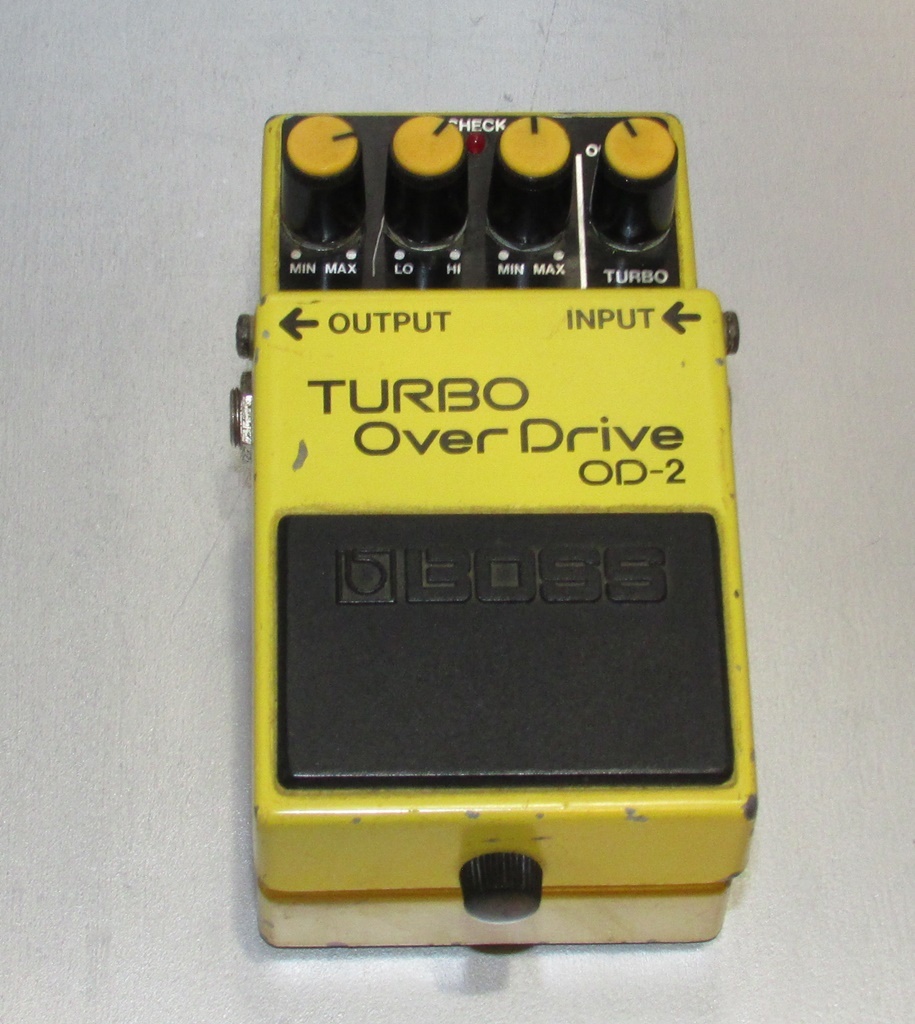 BOSS OD-2 TURBO Over Drive（ビンテージ）【楽器検索デジマート】