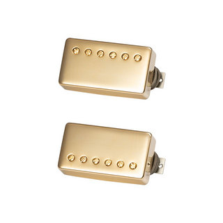 Gibson Custom ShopCustombucker (Matched set, Double Black, True Historic Gold Covers)【PUCBDBGC2-SET】 