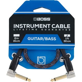 BOSS Instrument Cable BIC-1AA [30cm/L型-L型/パッチケーブル]