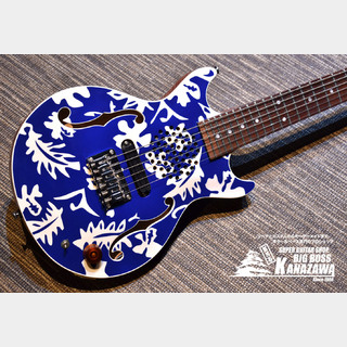 Woodstics Guitars  WS-MINI ALOHA BLUE&WHITE ALOHA【トラベルギターにピッタリ!】