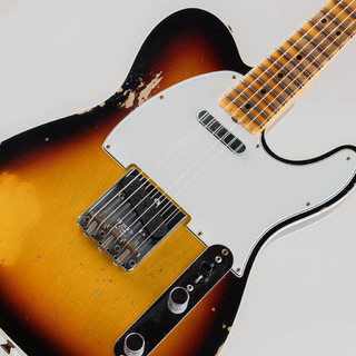Fender Custom Shop 2023 Collection 1965 Telecaster Custom Heavy Relic Maple/Faded 3-Color Sunburst【CZ574917】