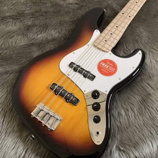 Squier by Fender Affinity Series Jazz Bass Maple Fingerboard White Pickguard 3-Color Sunburst エレキベース ジャズベー