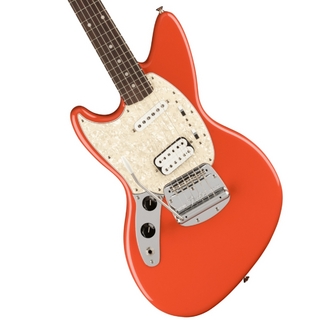 FenderKurt Cobain Jag-Stang Left-Hand Rosewood Fingerboard Fiesta Red