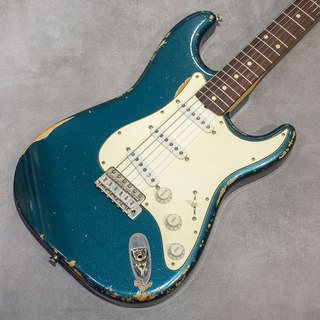 Fullertone Guitars STROKE 60 Heavy Rusted Lake Placid Blue #2209529