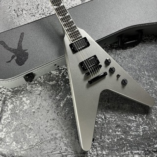 Gibson【デイヴ・ムステイン】Dave Mustaine Flying V EXP Metallic Silver 2022年製【3.37kg】美品中古