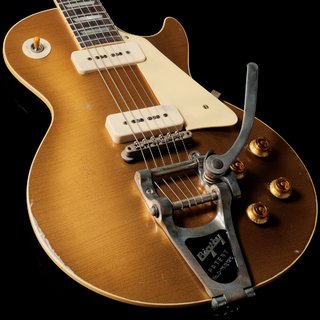 Gibson Custom ShopMurphy Lab 56 Les Paul STD Bigsby Heavy Aged Gold Top Dark Back [重量：4.14kg]【渋谷店】