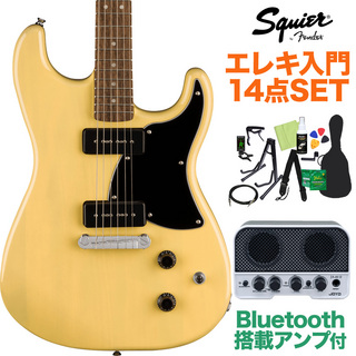 Squier by Fender Paranormal Strat-O-Sonic VBL 初心者セット Bluetooth搭載アンプ