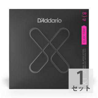 D'Addario ダダリオ XTE0942 XT Nickel Super Light コーティングエレキギター弦 09-42