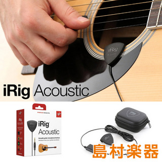 IK Multimedia iRig Acoustic アコースティックギター専用 マイクロホンインターフェイス【未開封】【長期在庫につき現品