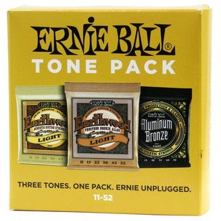 ERNIE BALLアーニーボール ERNIE BALL 3314 Light 11-52 Tone Pack アコースティックギター弦