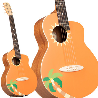 aNueNueMTK Palawan Sunrise ミニギター キッズギター デザインステッカー付き