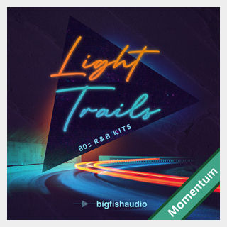 bigfishaudio LIGHT TRAILS - 80S R&B KITS MMT