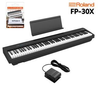Roland FP-30X BK 電子ピアノ 88鍵盤 USBメモリー付属