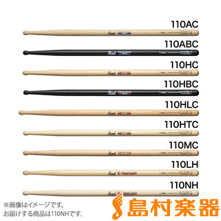 Pearl 110NH ドラムスティック110モデル 14.5 x398mm