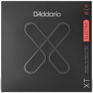 D'Addario XTE1052 XT Nickel Light Top/Heavy Bottom (.010-.052)