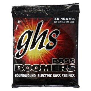 ghs M3045X Extra Long Scale Bass Boomers MEDIUM 045-105 エレキベース弦×2セット