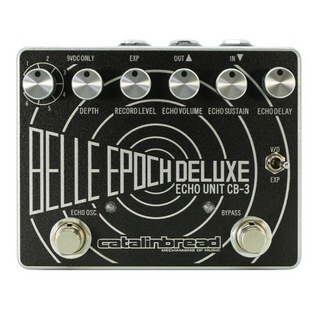 catalinbread Belle Epoch Deluxe Black and Silver ディレイ ギターエフェクター