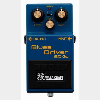 BOSSBD-2W (J) Blues Driver 技 Waza Craft BD2W オーバードライブ ボス ギター エフェクター【新宿店】