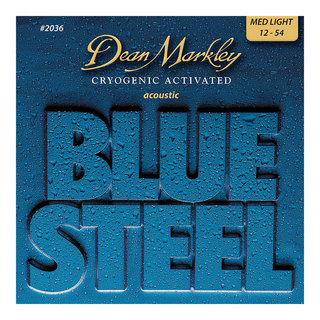 Dean MarkleyDM2036 Blue Steel Acoustic Guitar Strings Med light 12-54 アコースティックギター弦