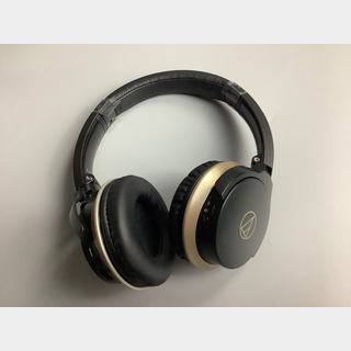 audio-technicaATH-AR3BT ブラックゴールド Bluetooth対応 ワイヤレスヘッドホンATHAR3BT