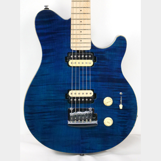 Sterling by MUSIC MANSterling by MUSIC MAN SUB AX3FM AXIS FLAME MAPLE (Neptune Blue)