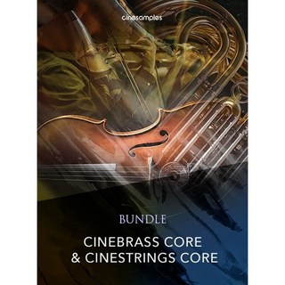 CINESAMPLES CineStrings Core + CineBrass Core Bundle(オンライン納品専用)※代引きはご利用いただけません