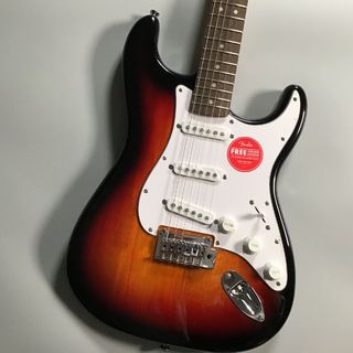 Squier by FenderAffinity Series Stratocaster Laurel Fingerboard White Pickguard 3-Color Sunburst エレキギター ストラ