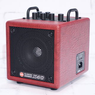 Phil Jones BassNANOBASS X4C -Red- 【Bluetooth5.0/モバイルバッテリー対応】【旧価格】(即納可能)