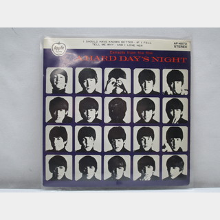 東芝音楽工業株式会社The Beatles /A HARD DAY'S NIGHT (Extracts From the film) EPレコード盤 AP-4573
