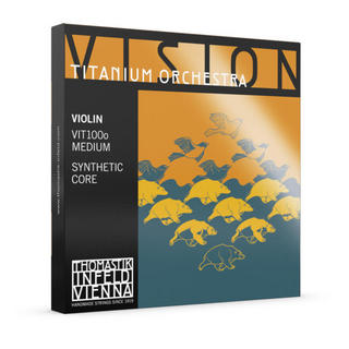 Thomastik-InfeldVision Titanium Orchestra VIT04o G線 シルバー バイオリン弦