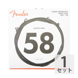 Fender フェンダー Bass Strings Nylon Tapewound 9120M 58-110 エレキベース弦