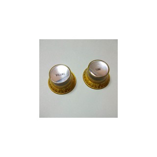 MontreuxSelected Parts / Vintage Tint Reflector knob Gold 1V1T [8505]