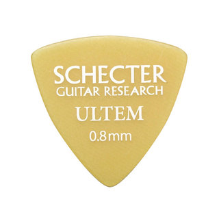 SCHECTERSPD-08-UL サンカク型 0.8mm ウルテム ギターピック×50枚