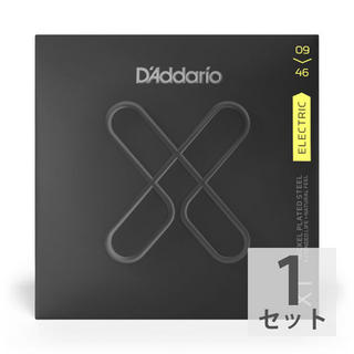 D'Addario ダダリオ XTE0946 XT Nickel Super Light Top/Regular Bottom コーティングエレキギター弦 09-46