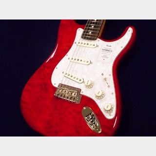 Fender 2024 Collection Made in Japan Hybrid II Stratocaster Rosewood Fingerboard  Red Beryl