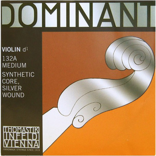 THOMASTIKDominant 3D-132A バイオリン弦 Mittel シルバードミナント