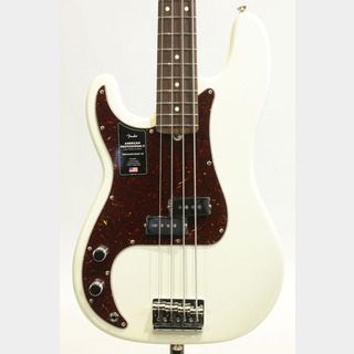 Fender American Professional II Precision Bass LEFT-HAND Olympic White / Rosewood
