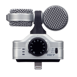 ZOOM iQ7 Professional Stereo Microphone for iOS 【在庫 - 有り】