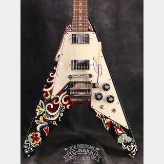 Gibson Custom Shop 2006 INSPIRED BY Jimi Hendrix Psychedelic Flying V
