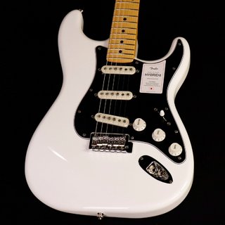 FenderMade in Japan Hybrid II Stratocaster Maple Arctic White ≪S/N:JD24003510≫ 【心斎橋店】