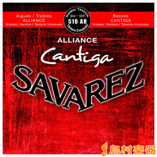 SAVAREZ 510AR RED クラシックギターセット弦 アリアンスカンティーガ
