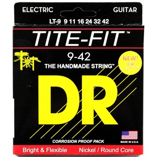 DR LT-9 LITE TITE-FIT エレキギター弦×3セット