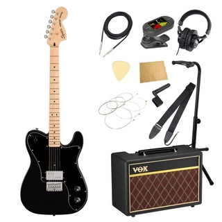 Squier by Fender Paranormal Esquire Deluxe MBK エレキギター テレキャスター VOXアンプ付き 入門11点 初心者セット