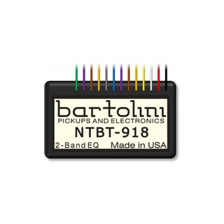 bartoliniNTBT-G/918 ベース用2バンドEQ プリアンプ